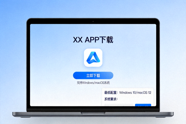 电脑端APP下载界面展示图